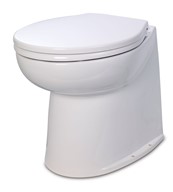 DELUXE FLUSH ELECTRIC TOILET Fresh water flush models,          12 volt dc With SOFT CLOSE SEAT AND LID